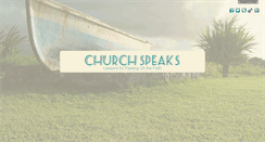 Desktop Screenshot of churchspeaks.org